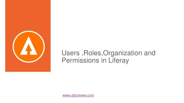 Roles and Permissions - Liferay Developer