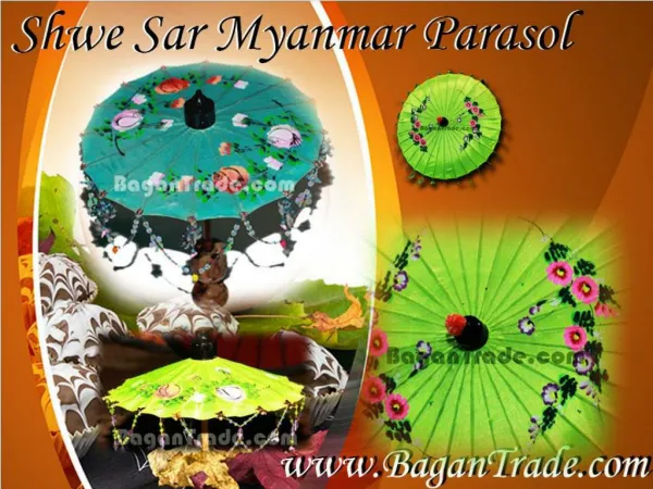 Shwe Sar Myanmar Parasol