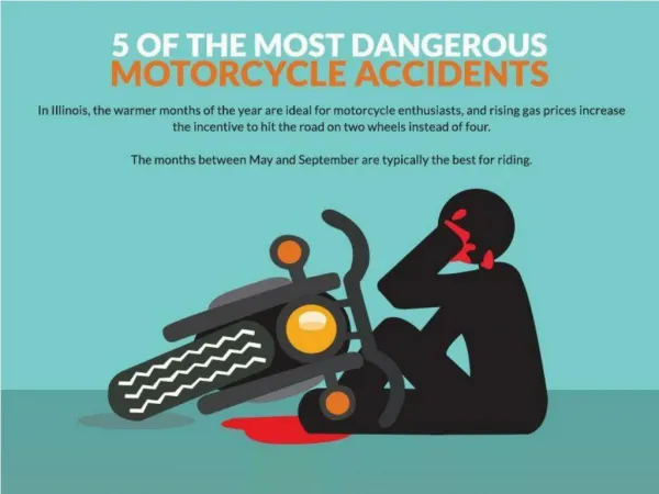 5 of the most dangerous motorcycle accidents