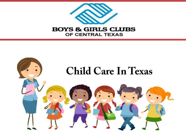 Child Care In Texas