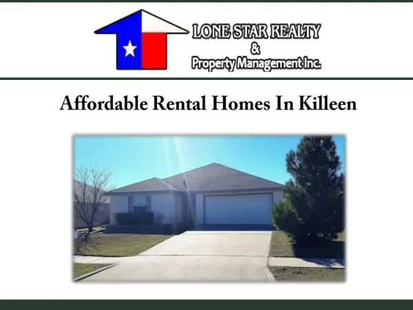 Affordable Rental Homes In Killeen