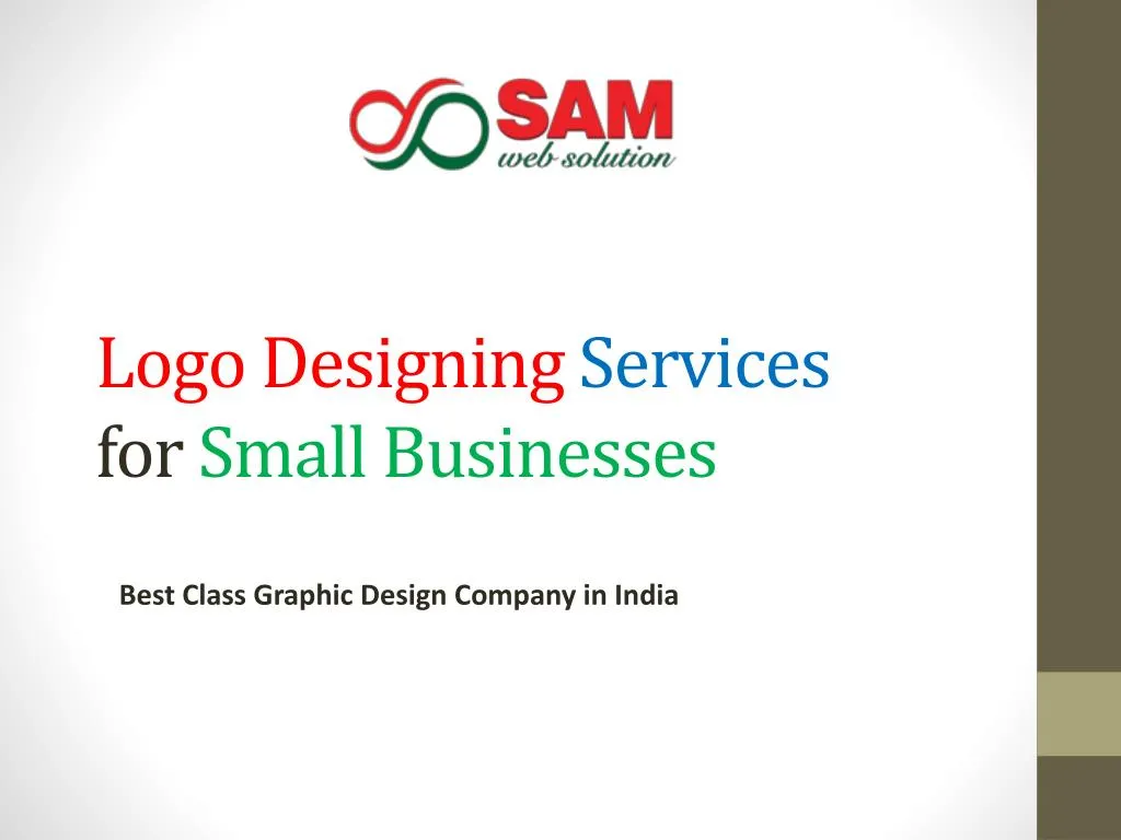logo designing services for small businesses