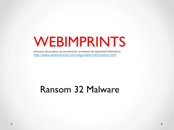 Ransom 32 Malware