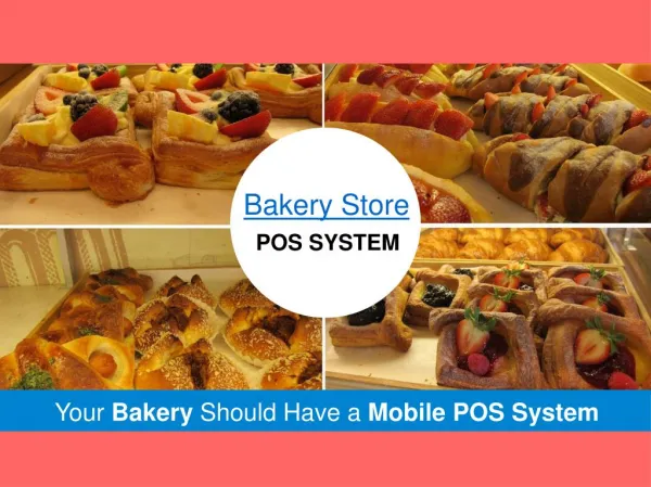 Mobile POS software for Bakery Store