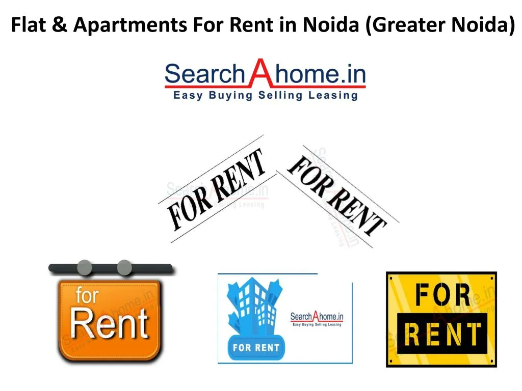 flat apartments for rent in noida greater noida