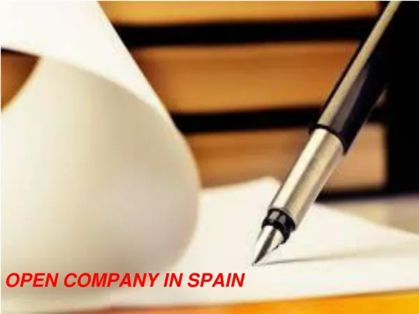 5 Things to Check Ahead of Open Company in Spain