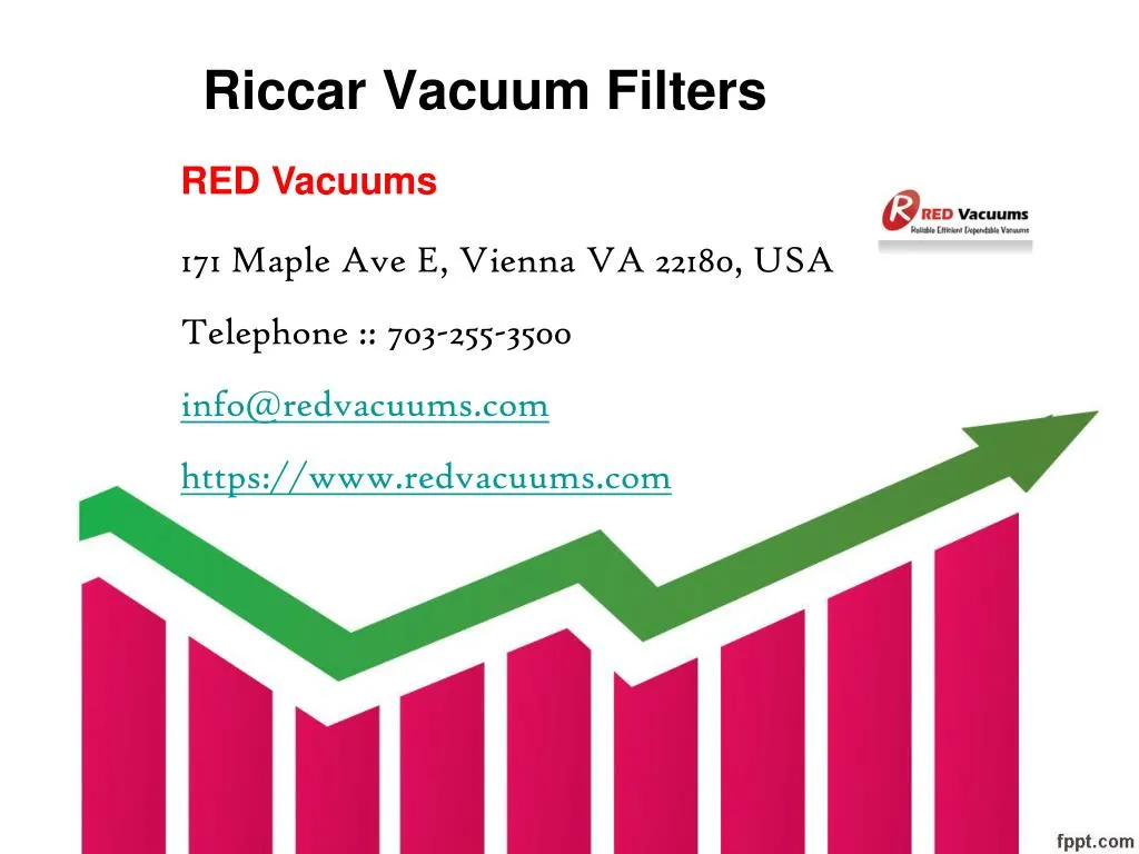 riccar vacuum filters