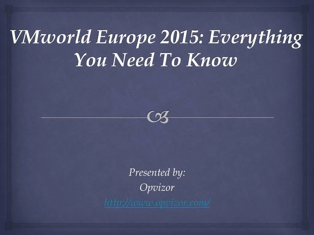 vmworld europe 2015 everything you need to know
