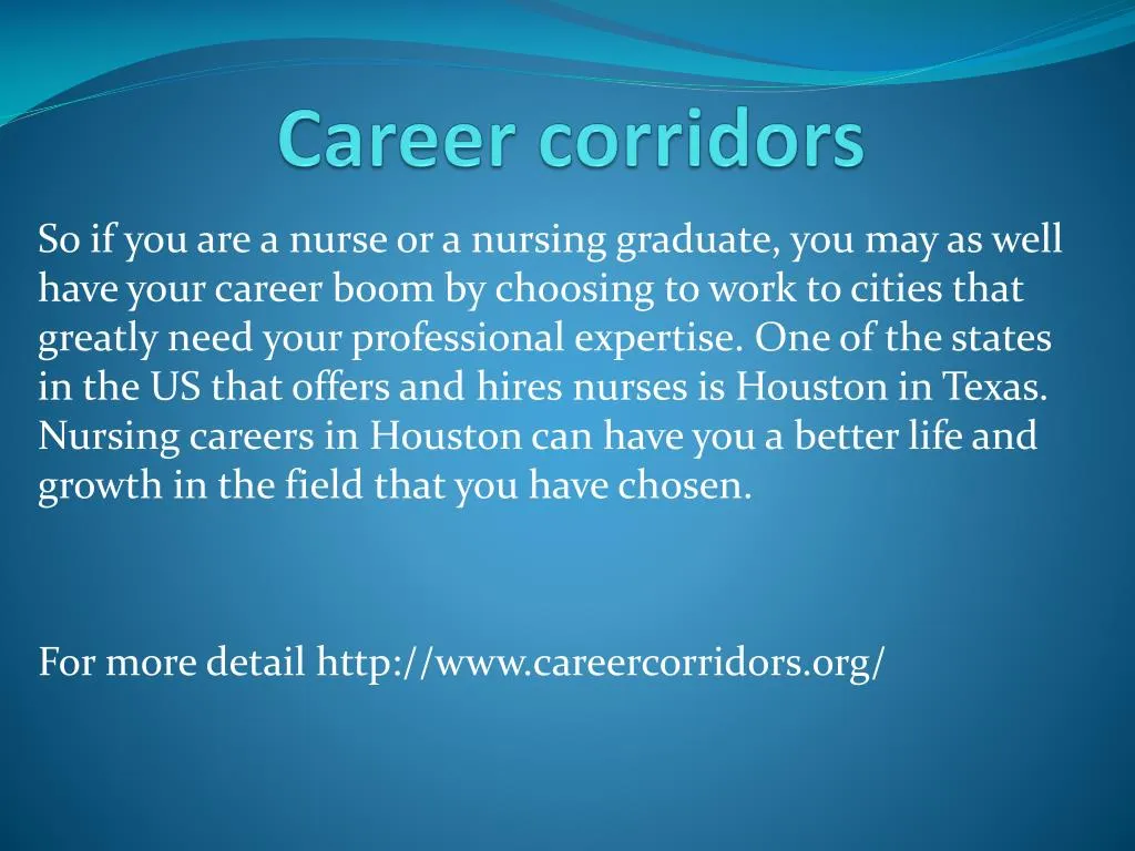career corridors