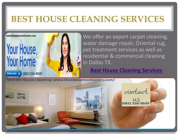 Best House Cleaning Services