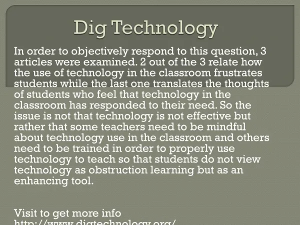 www.digtechnology.org