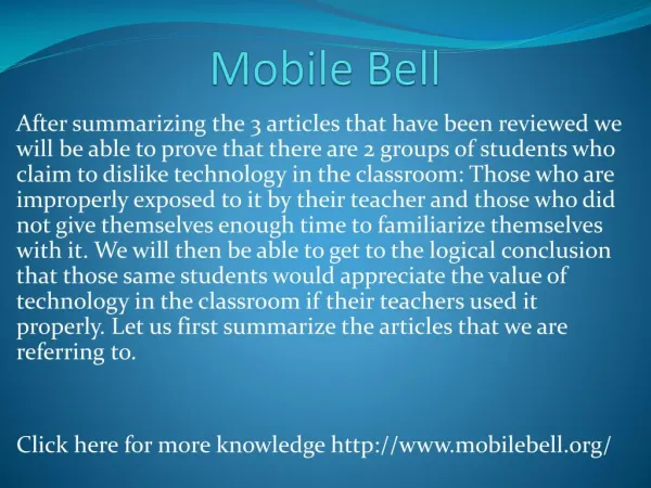 www.mobilebell.org