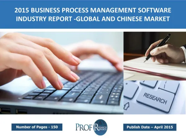 Global Business Process Management Software Industry Segmentation & Forecast 2016
