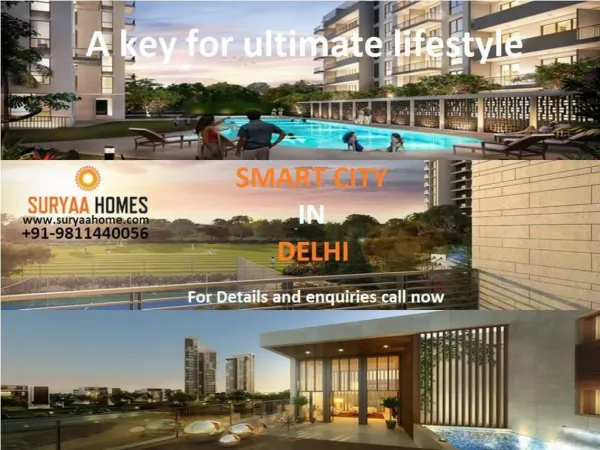 Book luxurious flats at smart city in dwarka Delhi