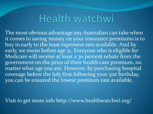 www.healthwatchwi.org