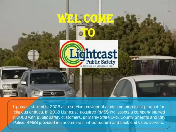 A leading provider of high-tech radar speed signs - Lightcast Public Safety