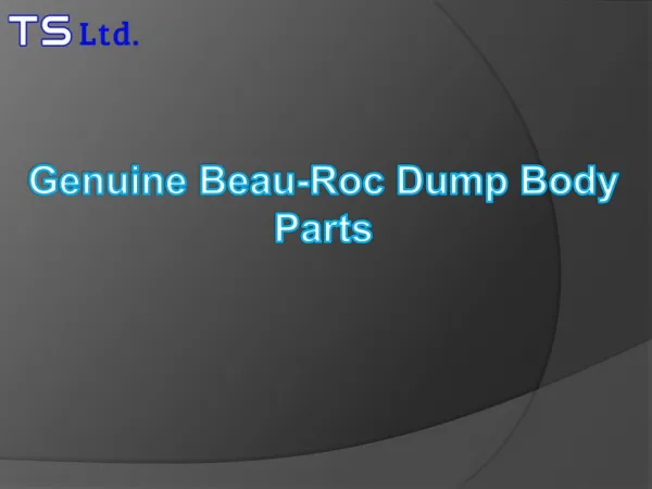 Genuine Beau-Roc Dump Body Parts?