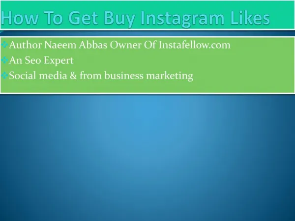 Buy Instagram Likes For Business