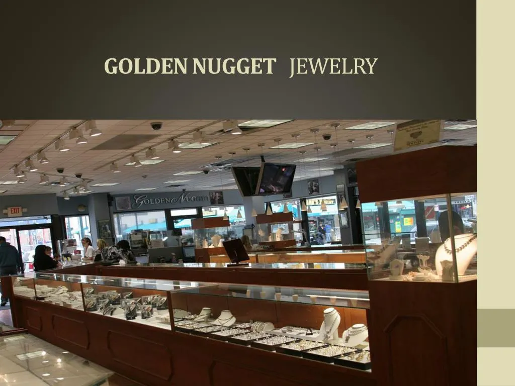 golden nugget jewelry