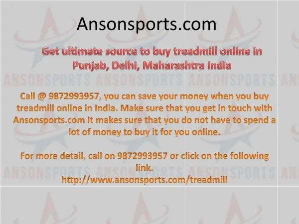 Get ultimate source to buy treadmill online in punjab, delhi, maharashtra india