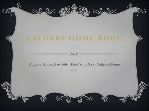 Houses For Sale In Calgary