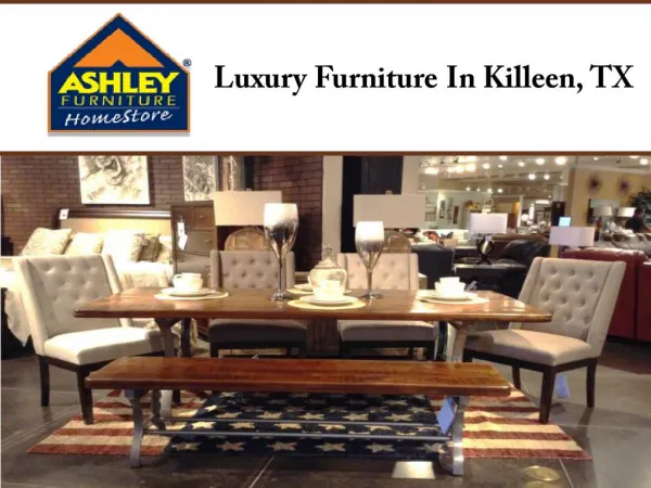 Luxury Furniture In Killeen, TX