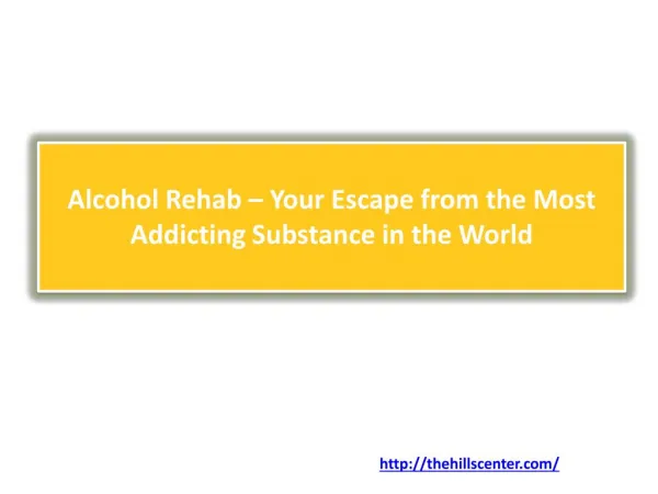 Alcohol Rehab – Your Escape from the Most Addicting Substance in the World