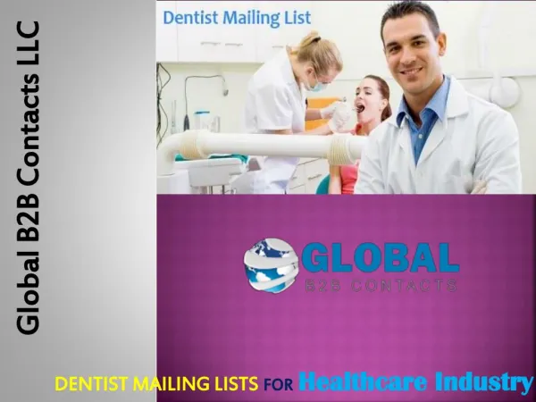 Dentist Database and Dentist Email List