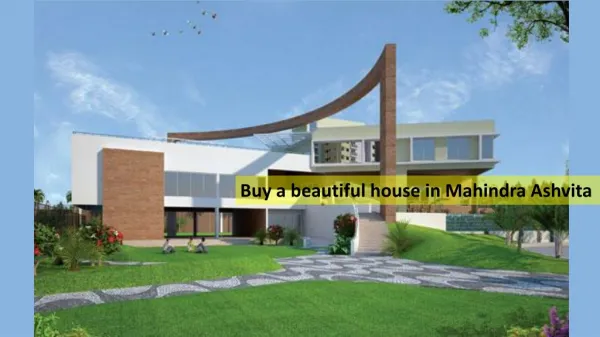 Buy a beautiful house in Mahindra Ashvita
