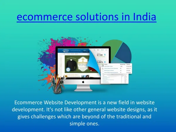 ecommerce solution in India