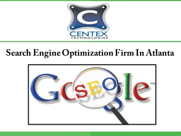 Search Engine Optimization Firm In Atlanta