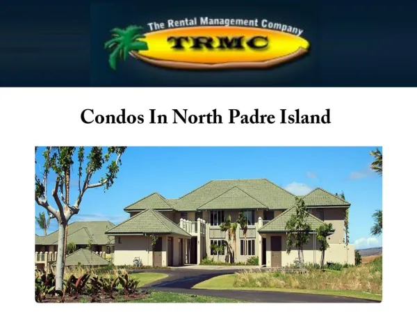 Condos In North Padre Island