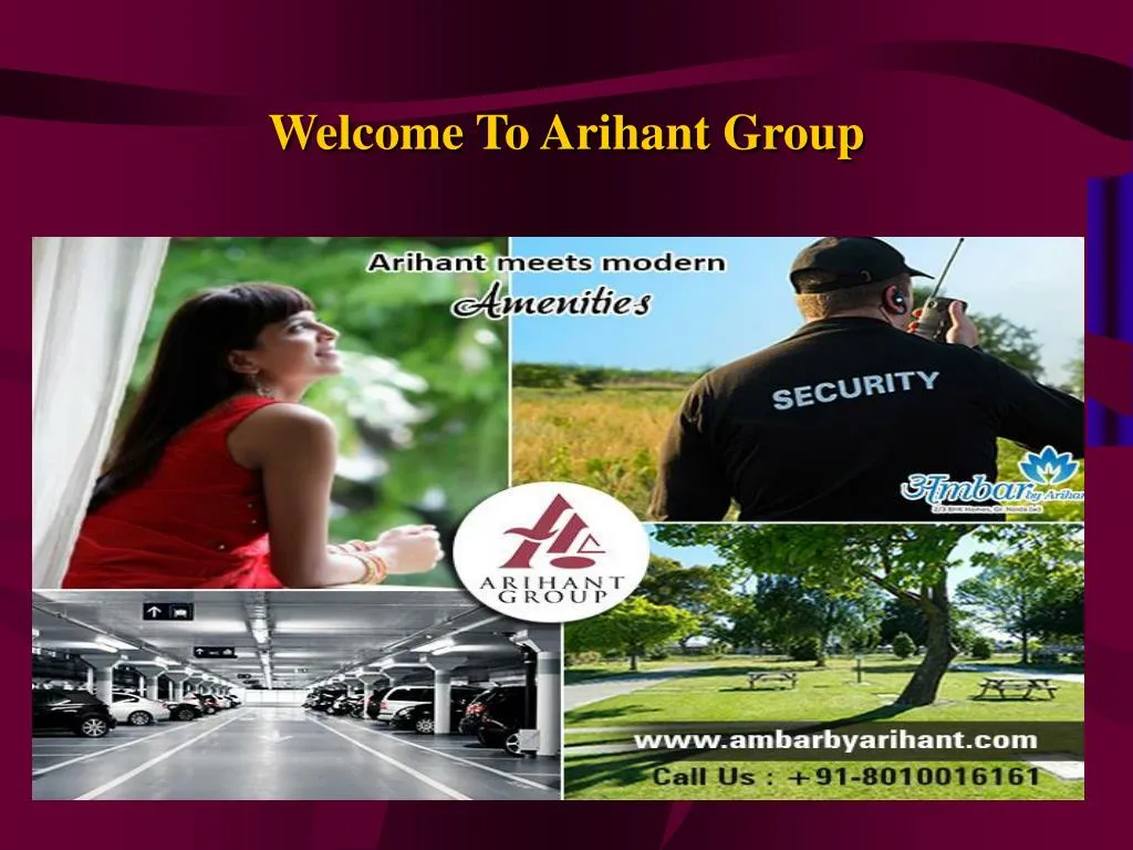 welcome to arihant group