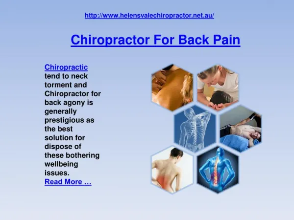 PPT - How Chiropractor helps to cure the Lower Back Pain PowerPoint ...
