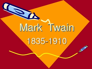 Mark Twain - slide 1