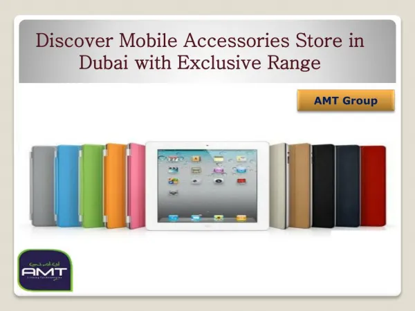 Discover Mobile Accessories Store in Dubai with Exclusive Range