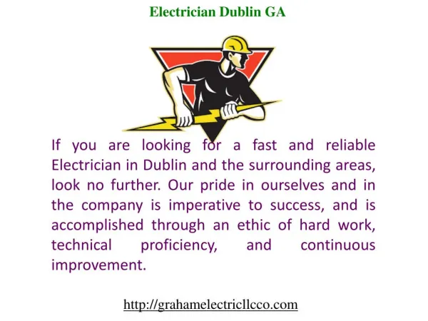 Electrical Contractor, Parking Lot Lighting, Bucket Truck and Electrician - Dublin GA