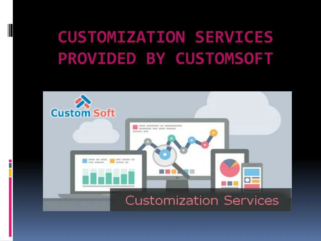 customization services provided by customsoft