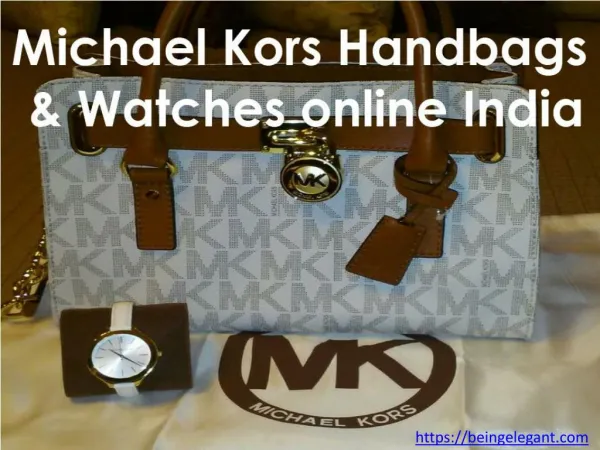 Michael Kors Handbags & Watches online India