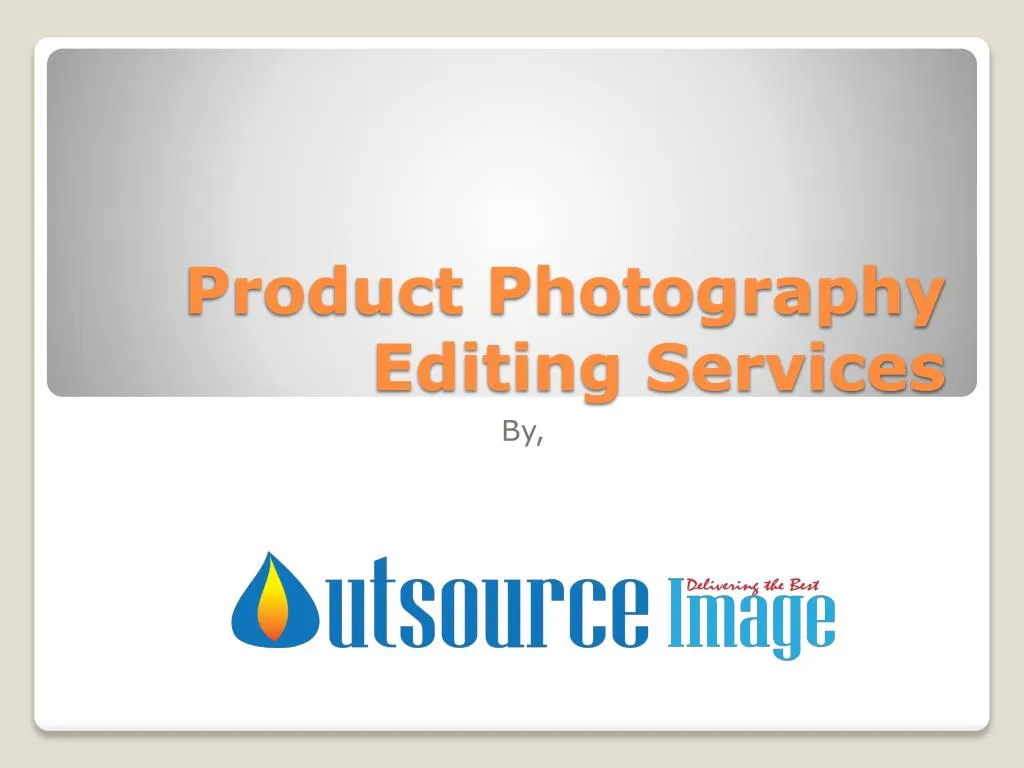 product photography editing services