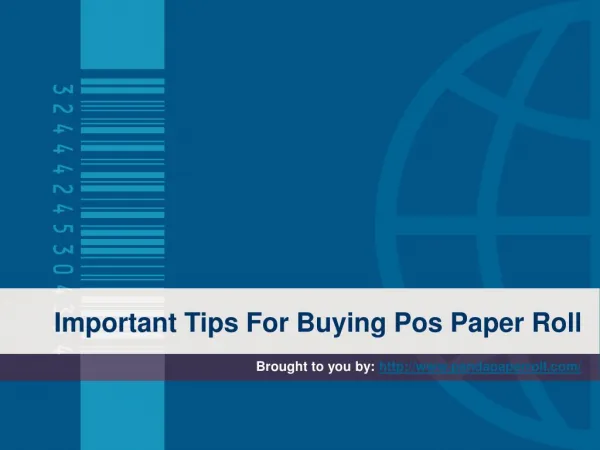 Important Tips For Buying Pos Paper Roll