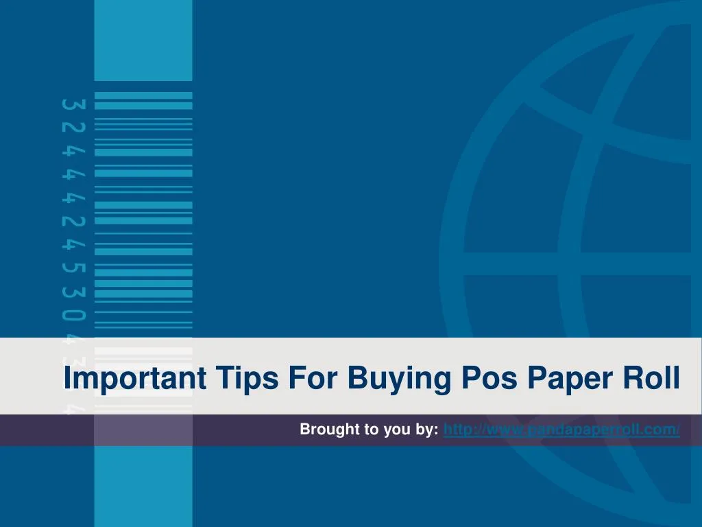 important tips for buying pos paper roll