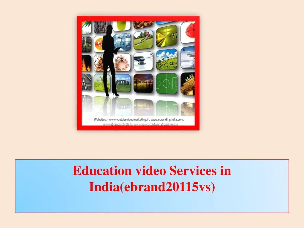 education video services in india ebrand20115vs