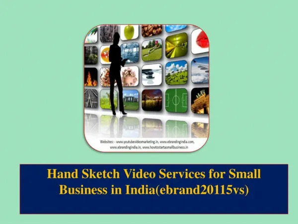 Hand Sketch Video Services for Small Business in India(ebrand20115vs)