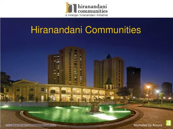 Hiranandani Communities - Real Estate Company in Mumbai