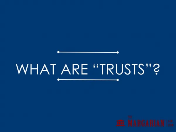 What is trust?