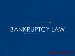 Bankruptcy law - slide 1