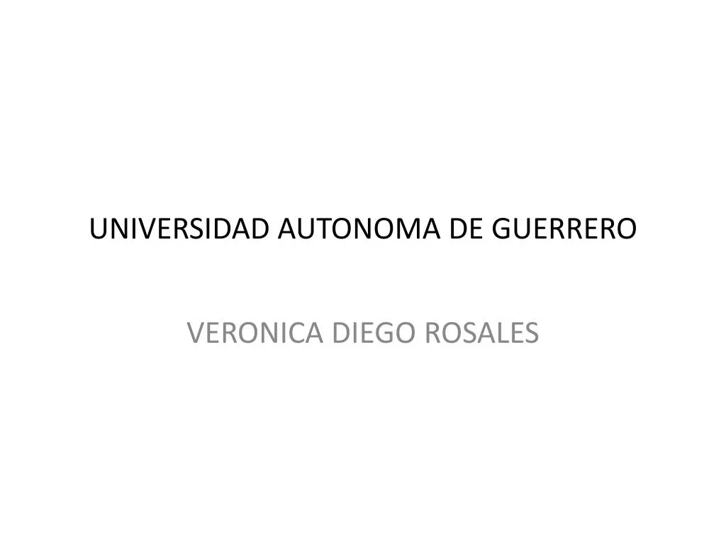 universidad autonoma de guerrero