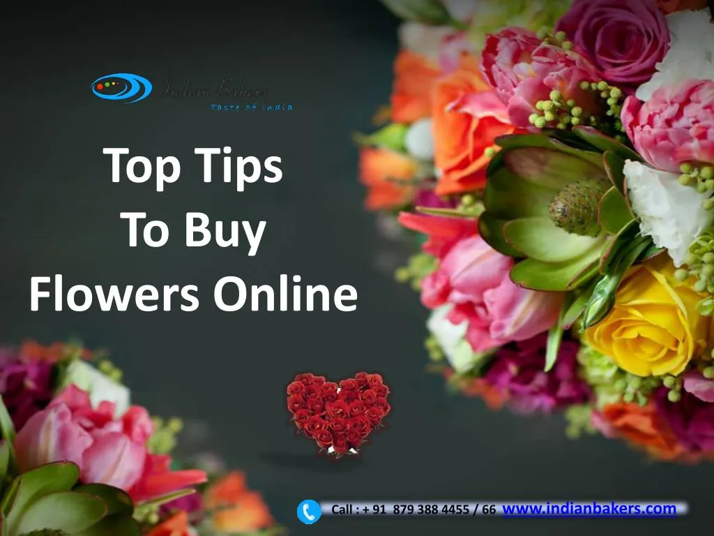 top tips to buy flowers o nline