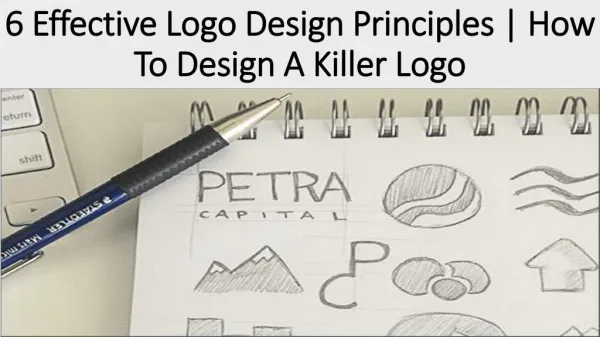 6 Effective Logo Design Principles | How To Design A Killer Logo